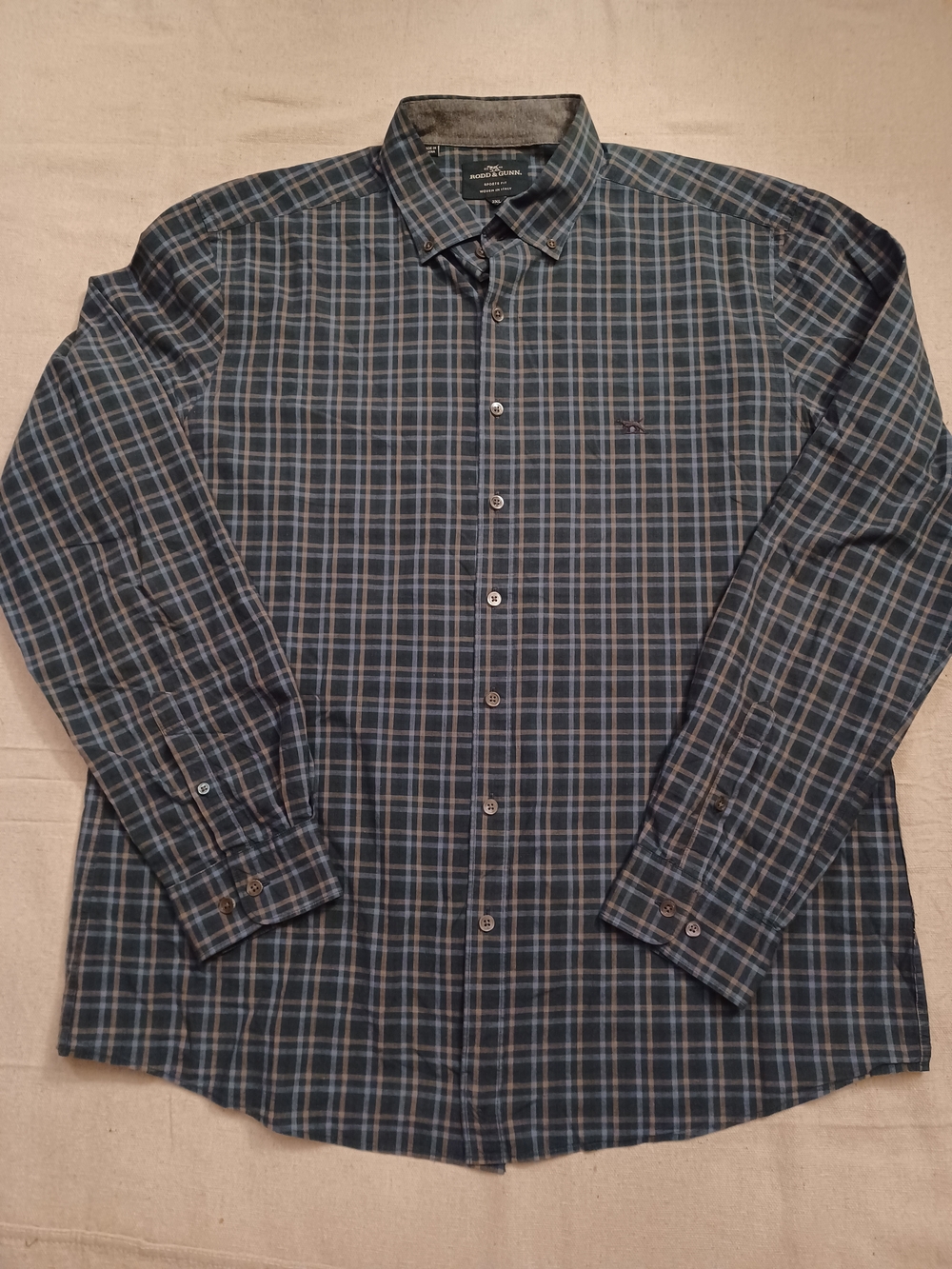Rodd & Gunn Plaid Button-Down Shirt Men's Size 2XL